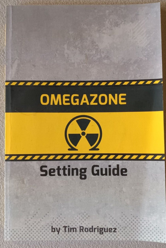 OmegaZone Setting Guide - Brooklyn Indie RPG  - VG+