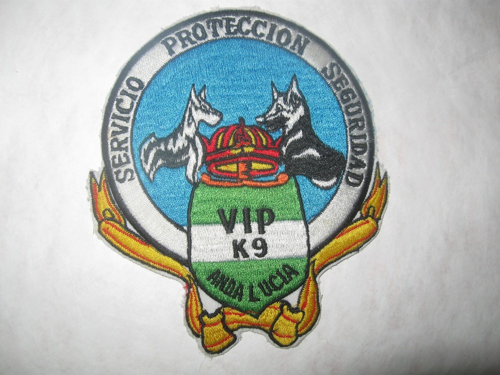 ANDA LUCIA SPAIN/SPANISH K9 POLICE PATCH