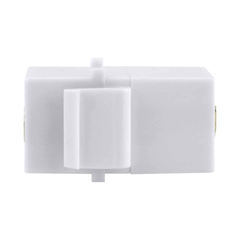 Construct Pro HDMI Keystone Jack Pass-Through Insert (White)