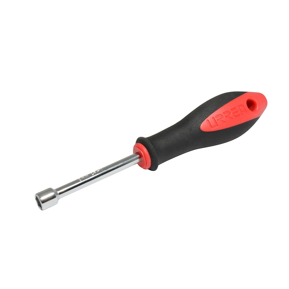 URREA 8206 3/16" Bimaterial Nut Driver SAE 7" Length
