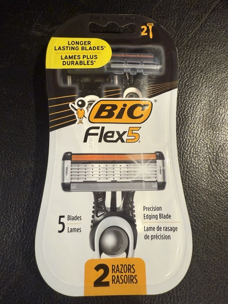 Flex 5, Men's Disposable Razors, 2 Razors