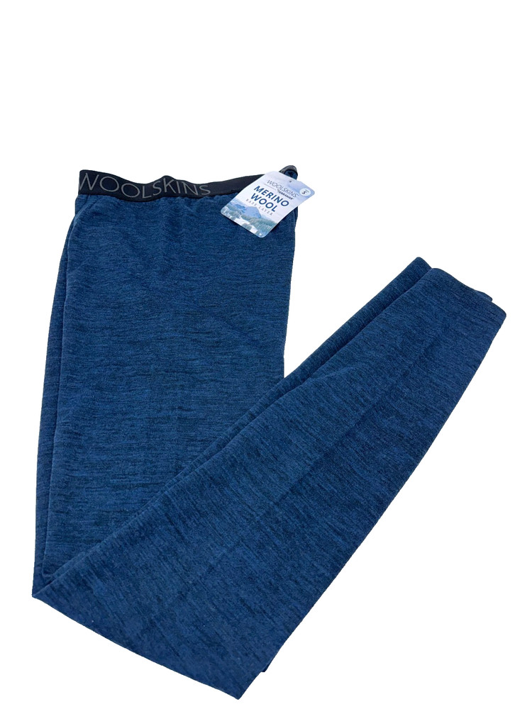 $110 Terramar Woolskins Men’s Merino Wool Base Layer Pants-Night Shadow- Small