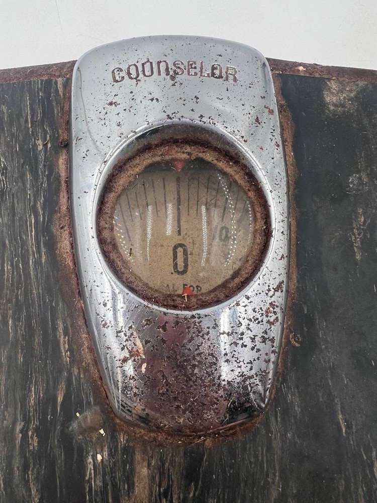 Vintage 1950s Counselor Bathroom Scale
