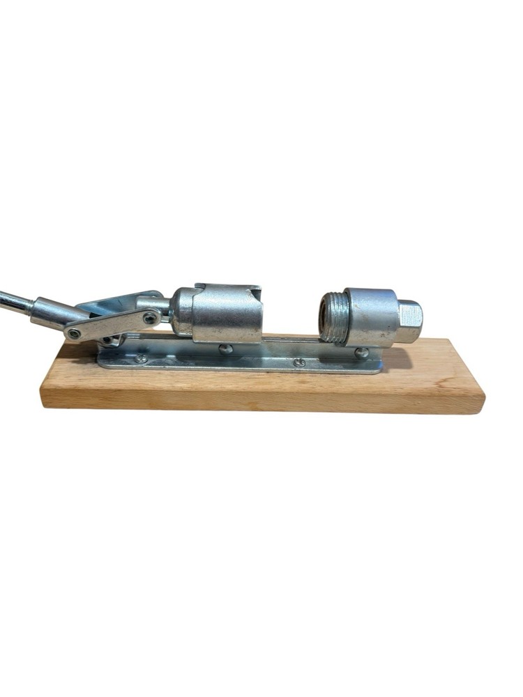 Heavy Duty Pecan and Nut Cracker Tool Wood Base and Adjustable Handle US