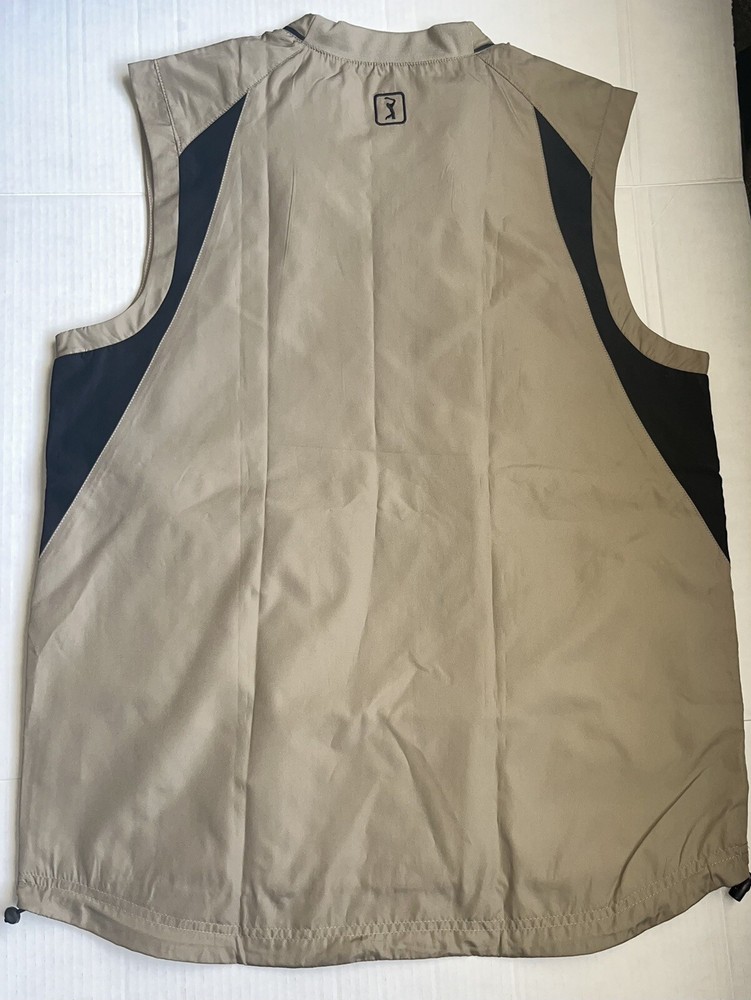 PGA Tour Golf Vest Size Small Side Pockets