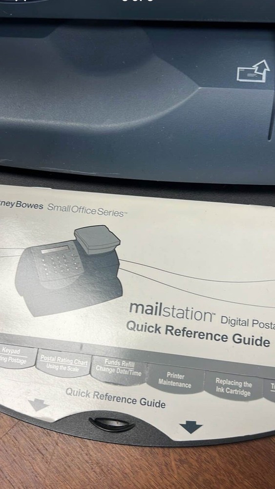 Pitney Bowes Mailstation 2 K7MO / K700 with scale, Tested for Power,