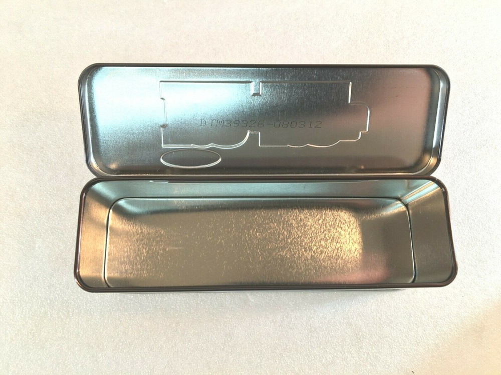 M&M's Milk Chocolate Hinged Tin EMPTY