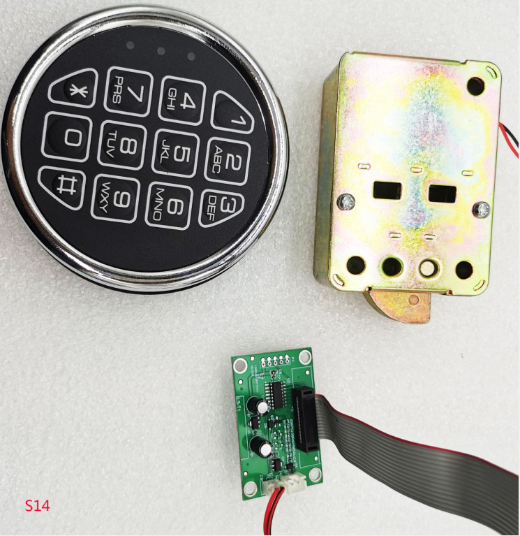 For Safe Lock Replacement -Fireproof Safe Lock Boxes Swing Bolt