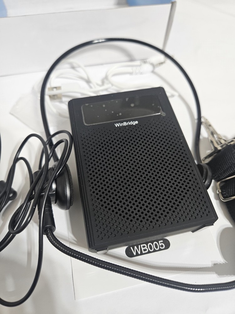 WinBridge Bluetooth Voice Amplifier for Teachers Wireless Voice Amplifier WB005