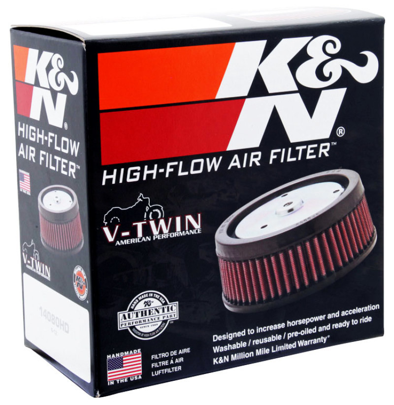 K&N E-3200 Custom Air Filter For High Performance Vehicles