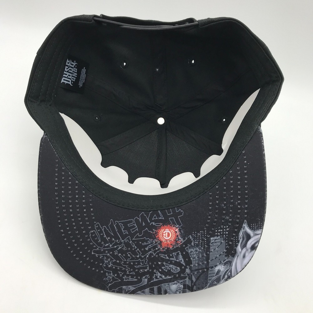 Dyseone Men's Snap Back Hat "Beast" Black
