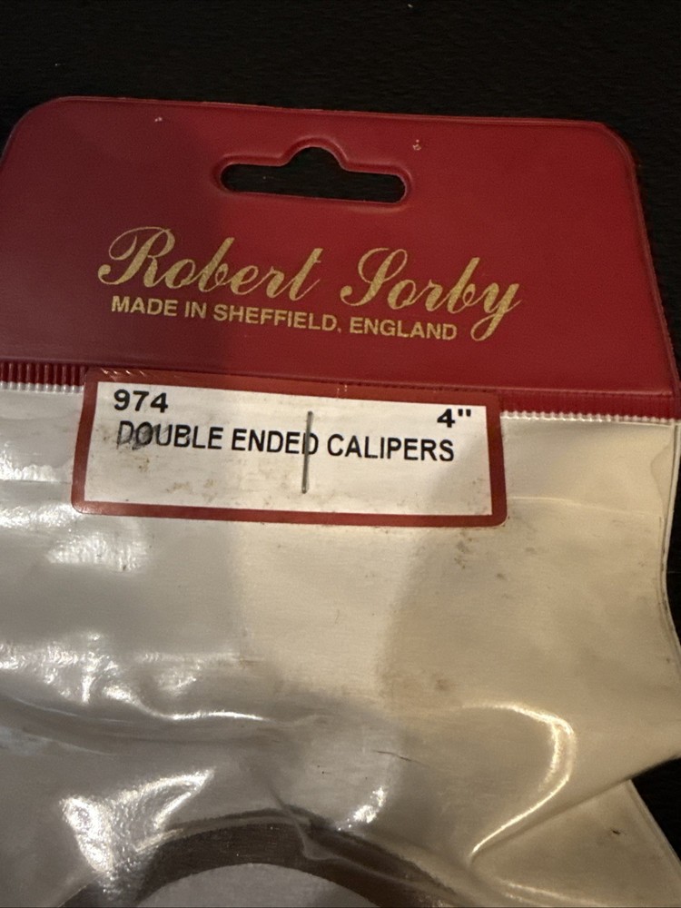 Robert Sorby #974 4" Double Ended Calipers