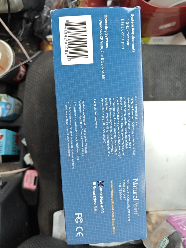 2008 NaturalPoint SmartNav 4:EG Cursor Control / Hands-Free Ergonomic Mouse