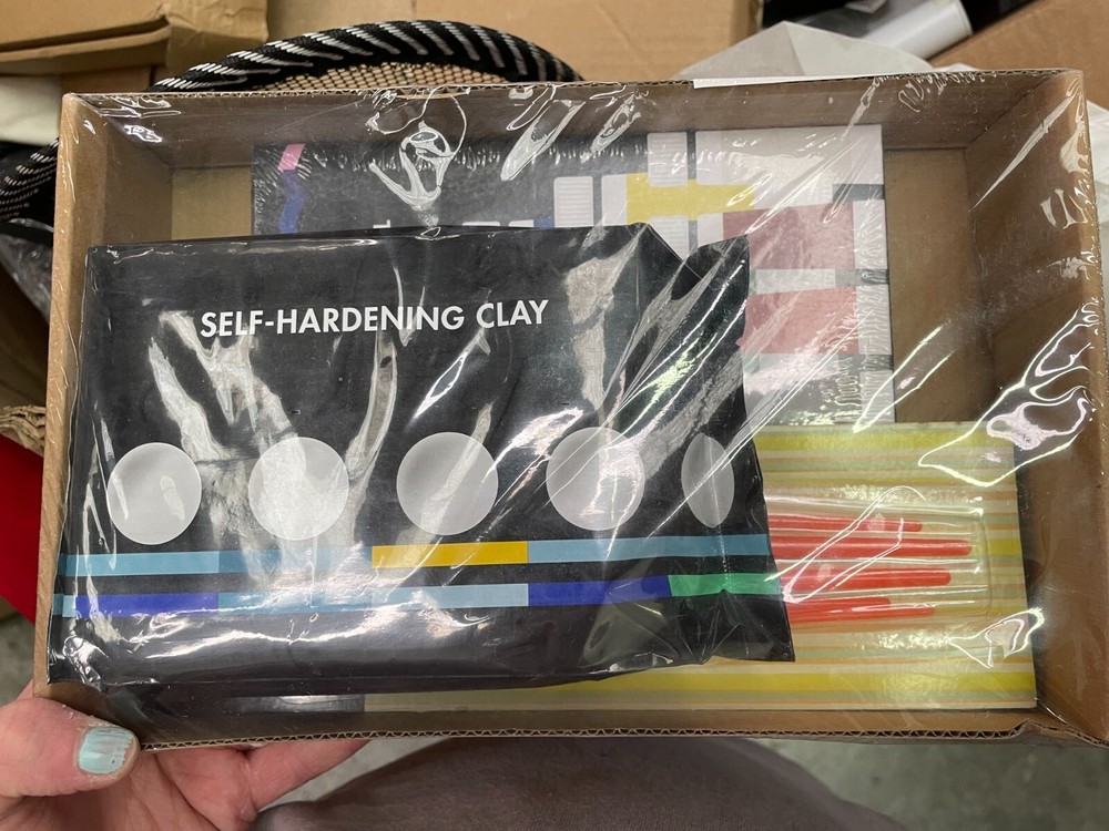 Self Hardening Clay Kit + Paint