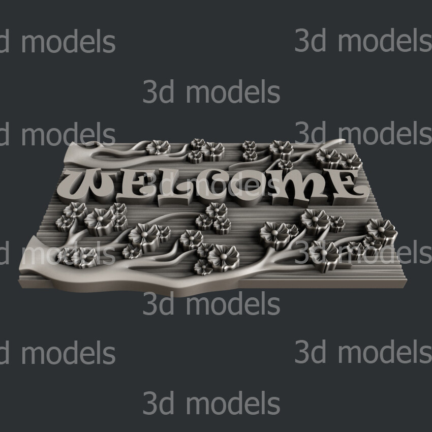 3d STL models for CNC, Artcam, Aspire, relief Welcome
