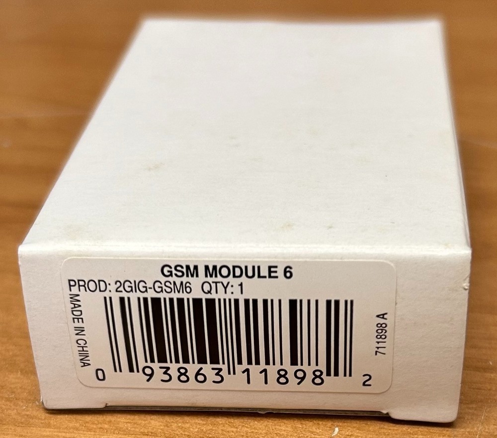 2gig 2GIG-GSM6 Wireless Cellular Alarm Communicator