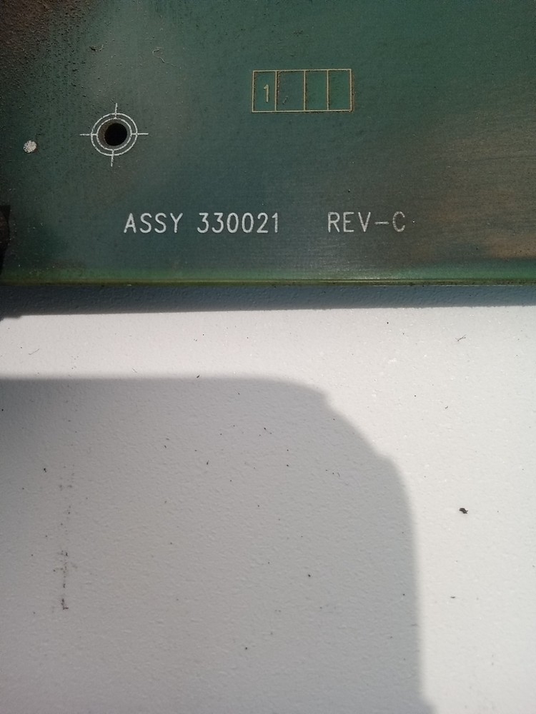 VAN DORN PC330-021 Rev-C ASSY 330021 Temperature Module
