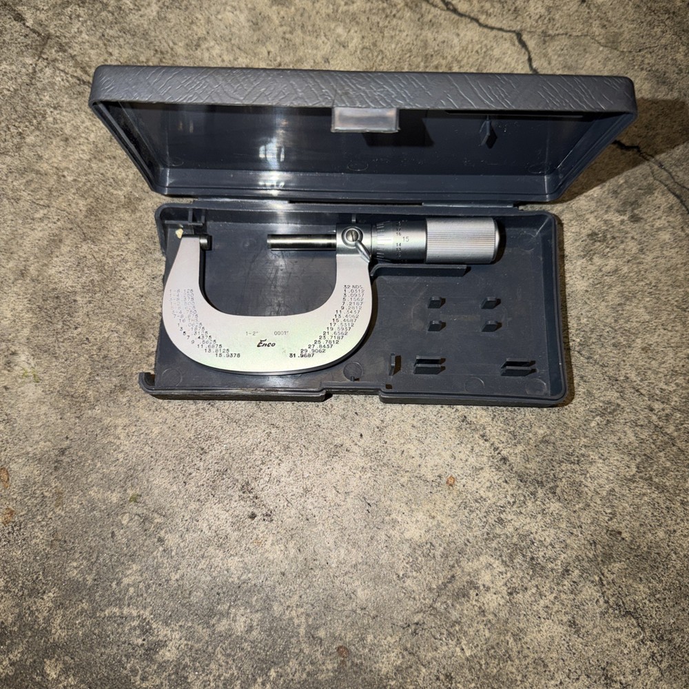Enco/1-2 Inch Micrometer/no. 600-02