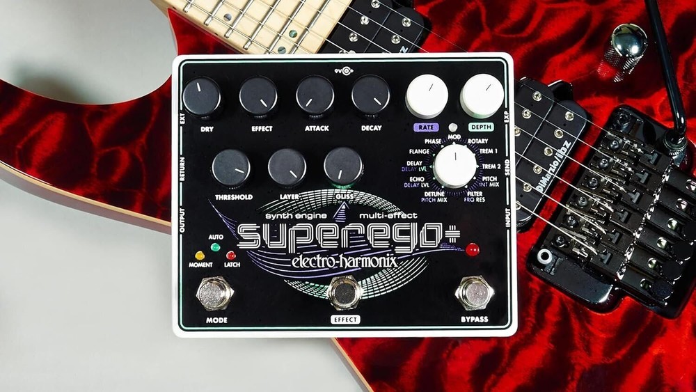 Electro-Harmonix Superego+ Synth Engine/Multi-Effects Pedal
