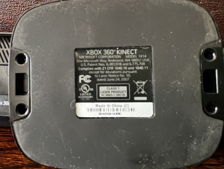 Official Microsoft Xbox 360 Kinect Motion Sensor Bar! ~ Works Great! Fast Ship!