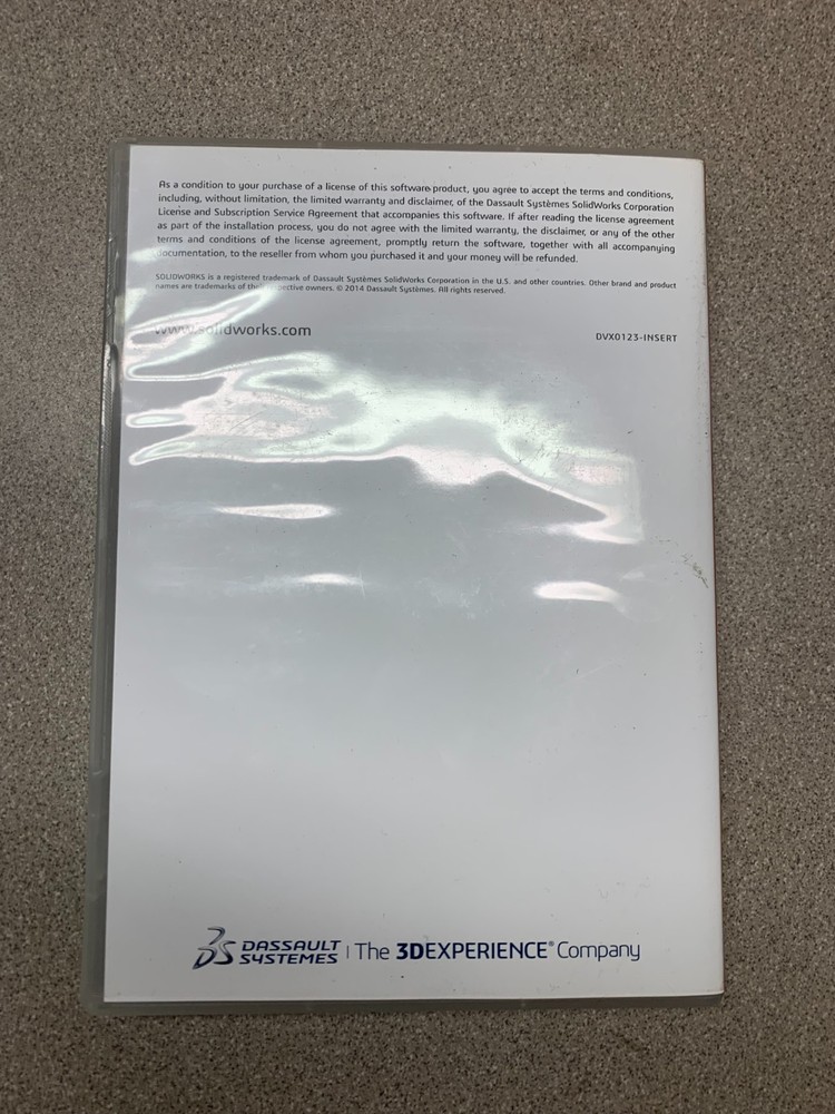 SOLIDWORKS 2015 3D Experience for Windows - Discs only