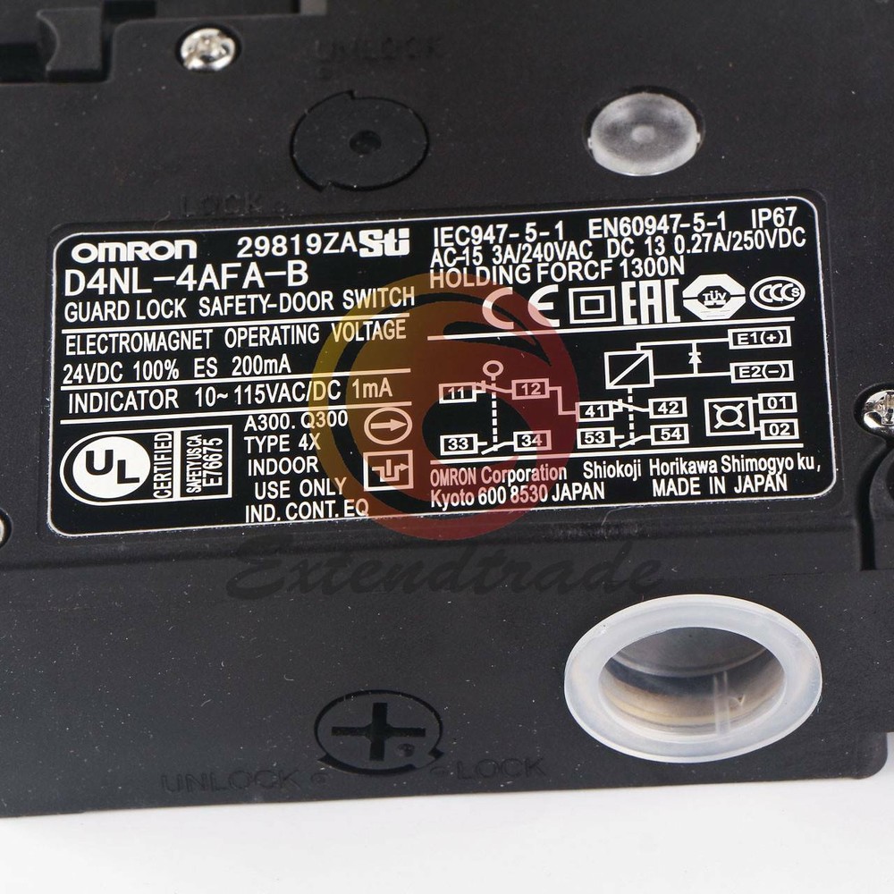 1PCS D4NL-4AFA-B Guard Lock Safety-Door Switch