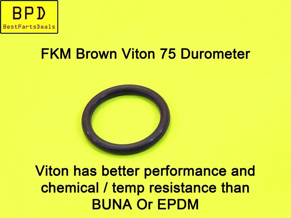 Push Pull Plastic/Bronze Valve Seal O-Ring Brown FKM Replacement PN: 35505-1116