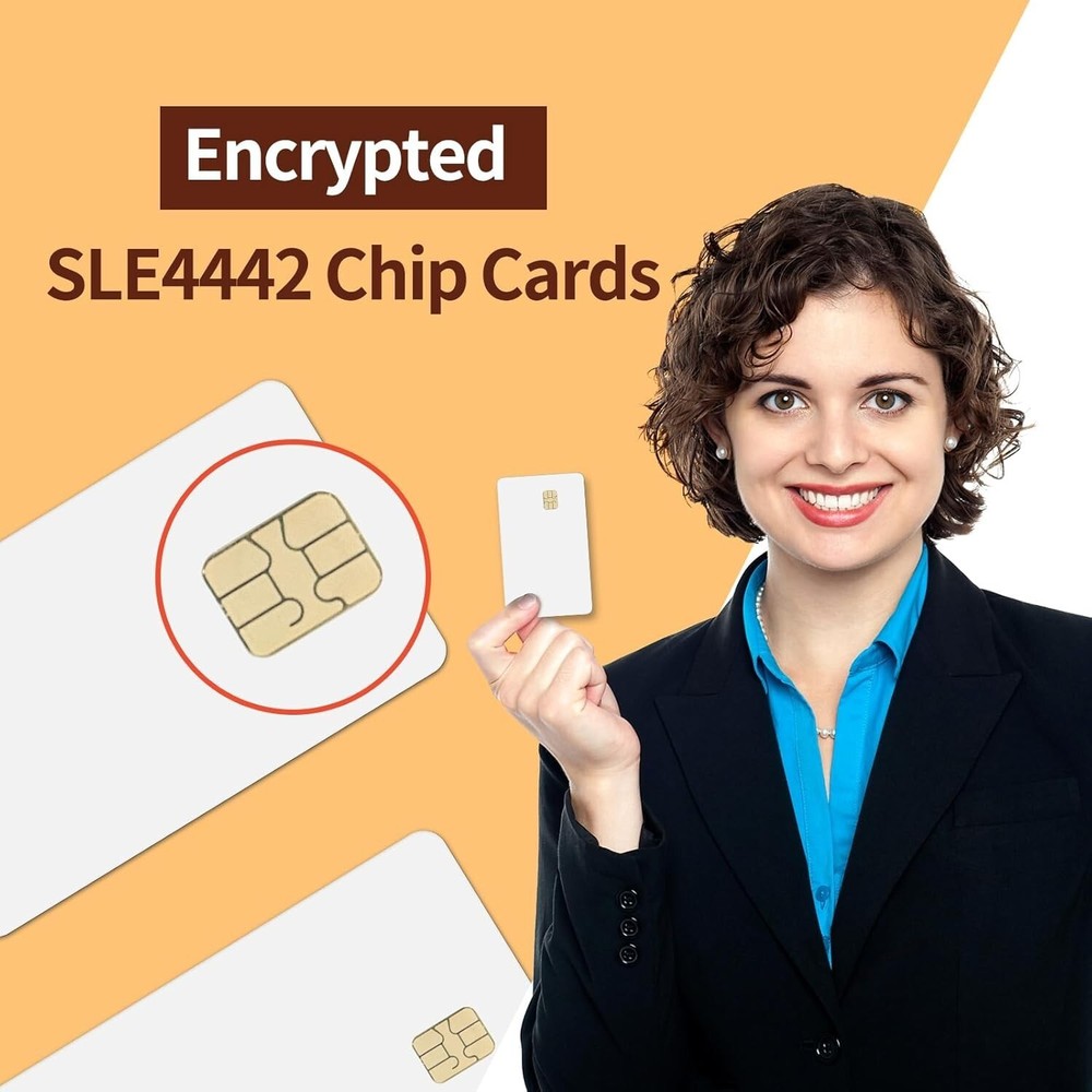 50 Pack, Secure Java JCOP Cards – UNFUSED J2A040, 2-Track Stripe