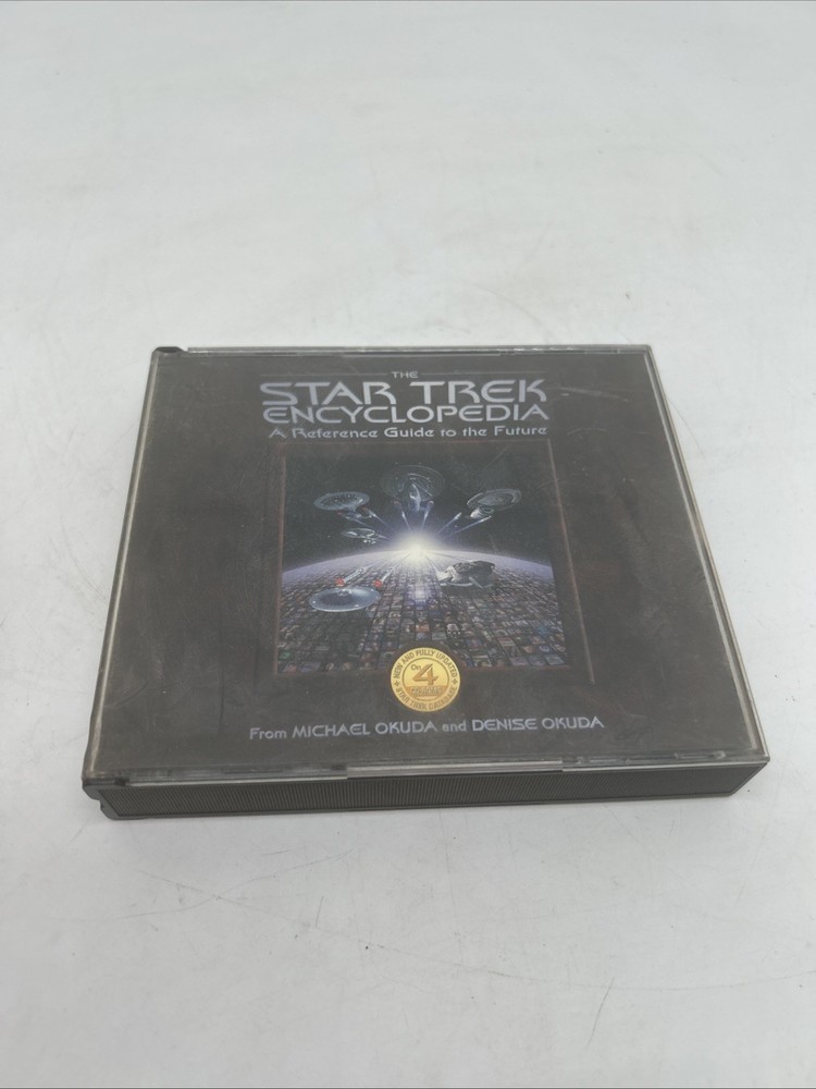 The Star Trek Encyclopedia: A Reference Guide To The Future 4 CD-ROM set (1997)