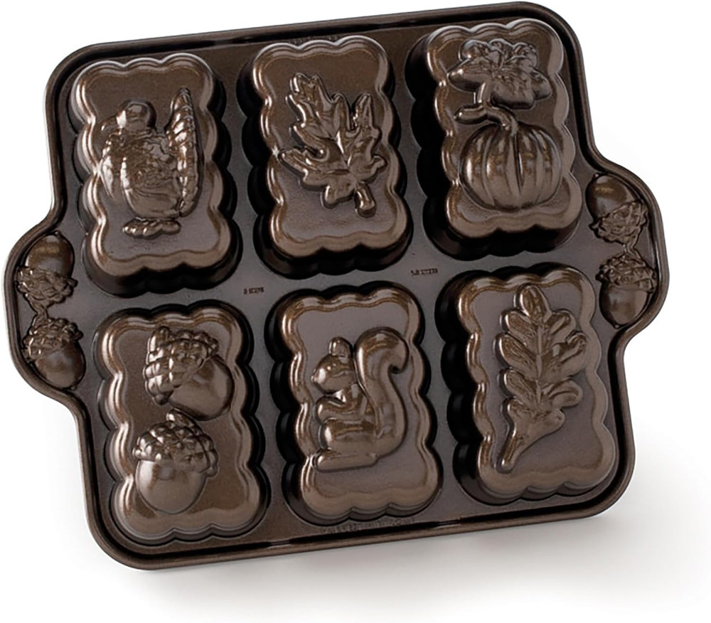 Harvest Mini Loaf Pan, 5-Cup, Bronze
