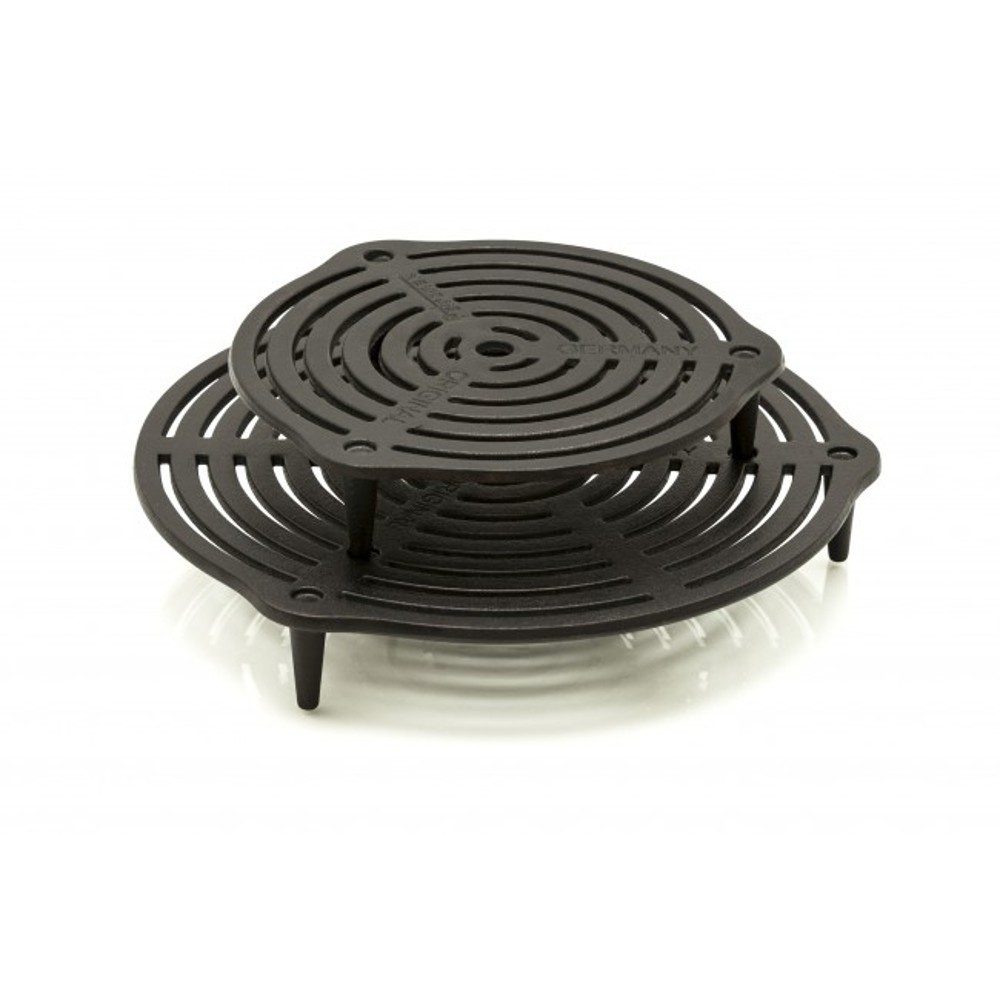 Petromax Cast Iron Dutch Oven Stack Grate Trivet, Prevent Bottom Burning