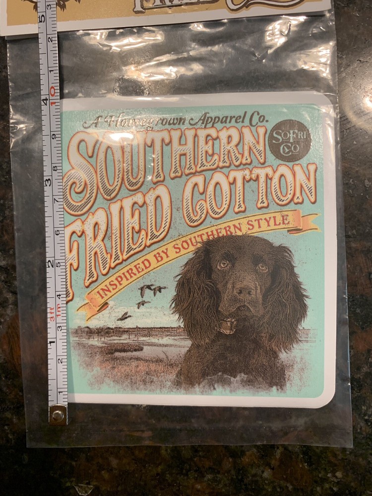 Southern Fried Cotton SoFri Co Decal Sticker Bumper