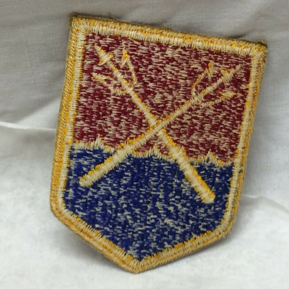 Vintage Military Patch Eastern Defense Command app 2 3/16" x 3" variant