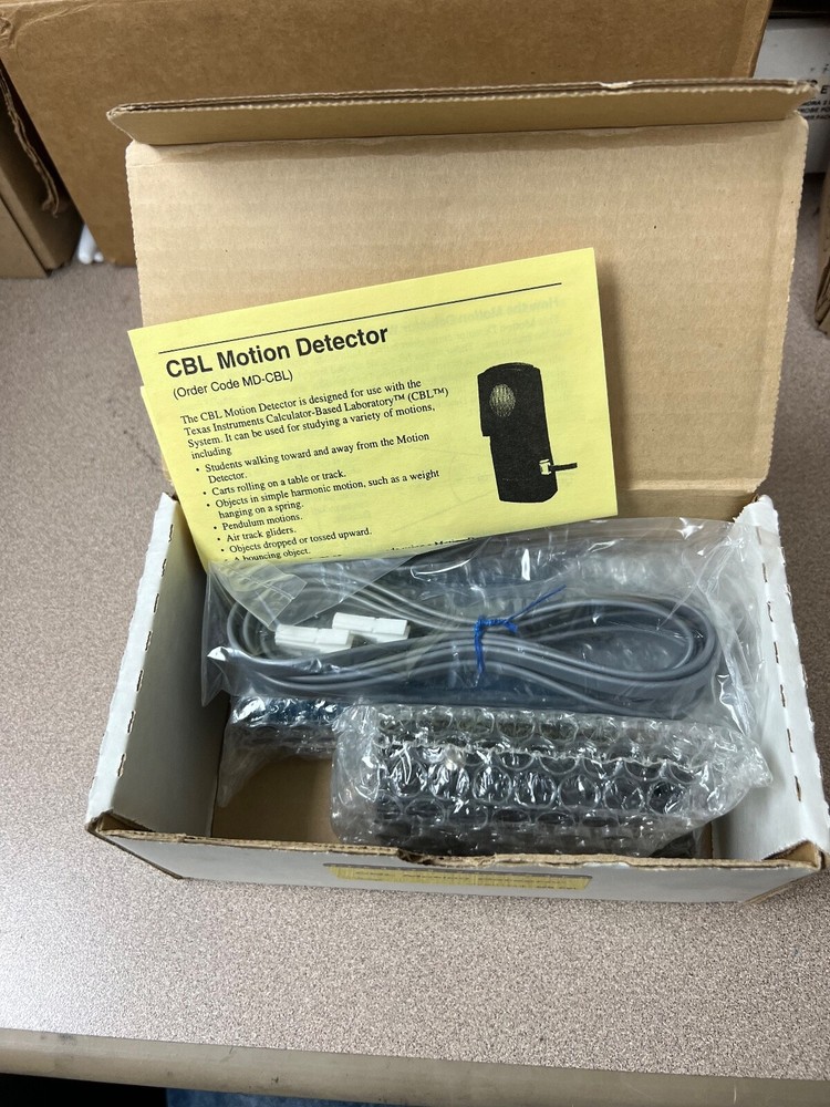 VERNIER SOFTWARE CBL MOTION DETECTOR MD-CBL