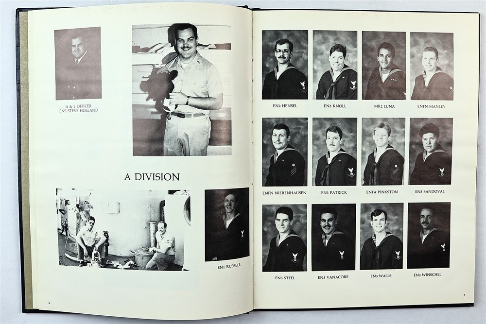 USS Cayuga (LST-1186) 1987 Westpac Deployment Cruise Book