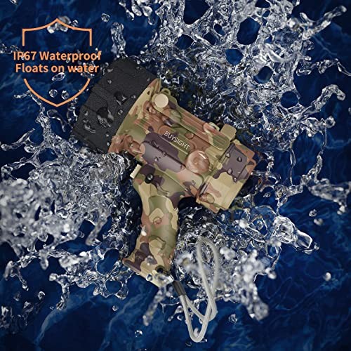 Rechargeable Spotlight Flashlight Floodlight,1000000 Lumen Camouflage Gray-COB