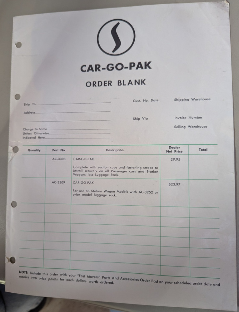 Studebaker Accessory Car Go Pak Flyer