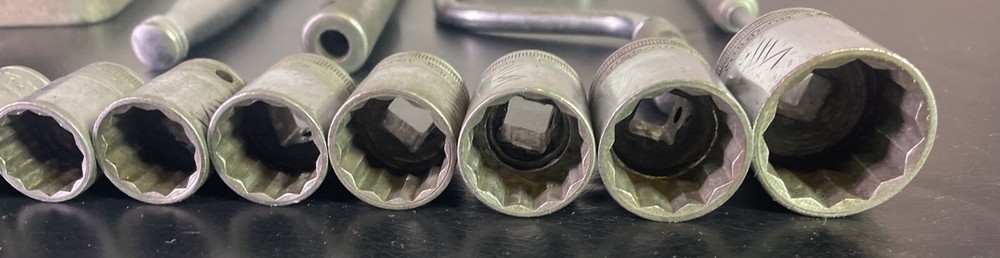 Vintage Snap On Tool Box With Misc. 20 Pc. Socket Tool Set