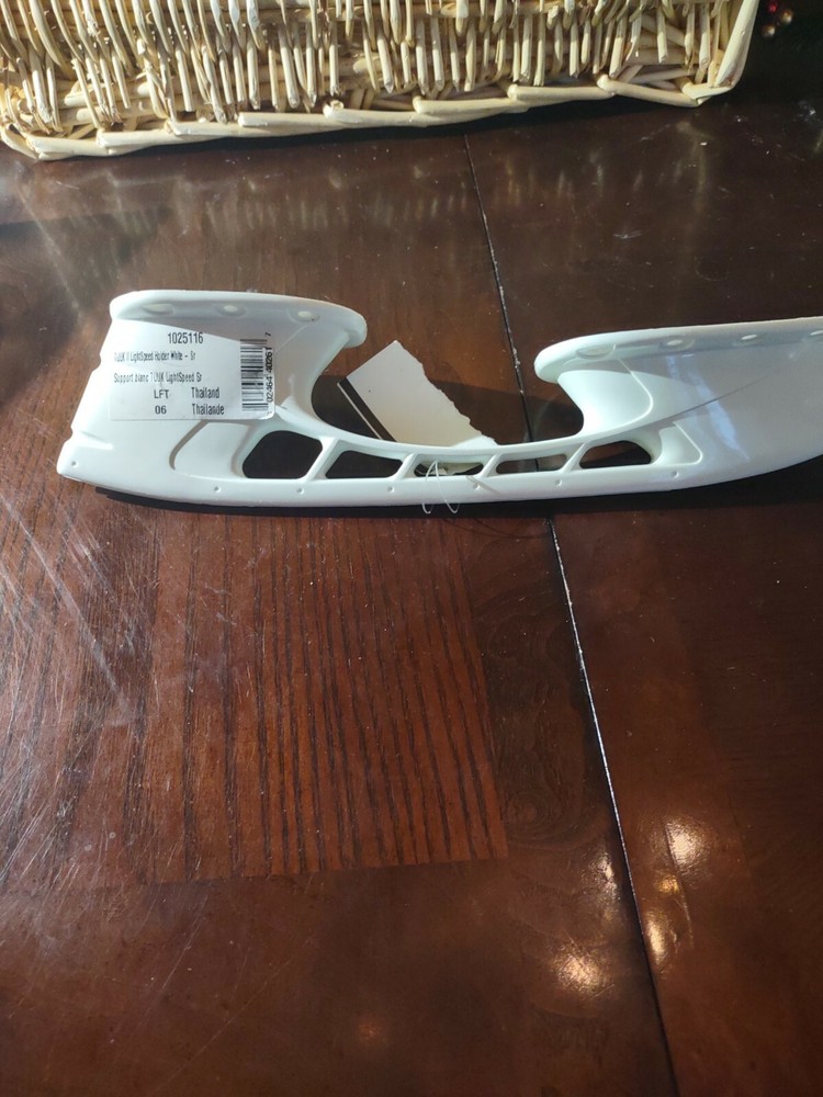 TUUK II Lightspeed Holder White Left Size 6 Ice Skating