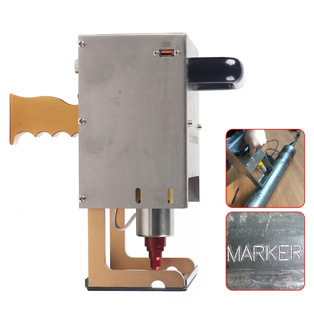 Touch Screen Dot Peen Marking Machine Portable Metal VIN Code Engraving Printer