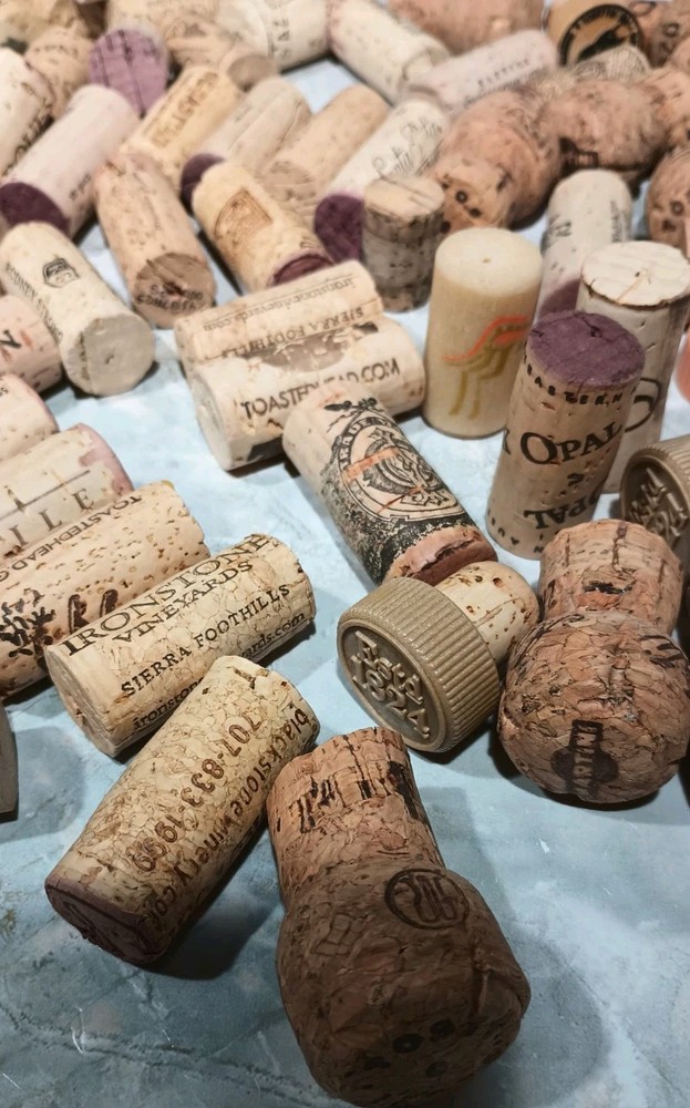 Wine Corks Decorative Used Kitchen Project Winery Decor Restaurant Crafting