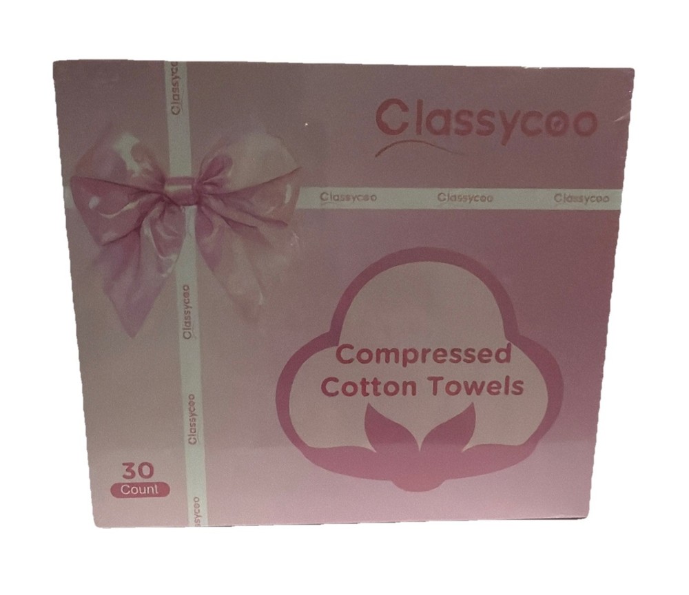 Classycoo Compressed Towel 30 Count