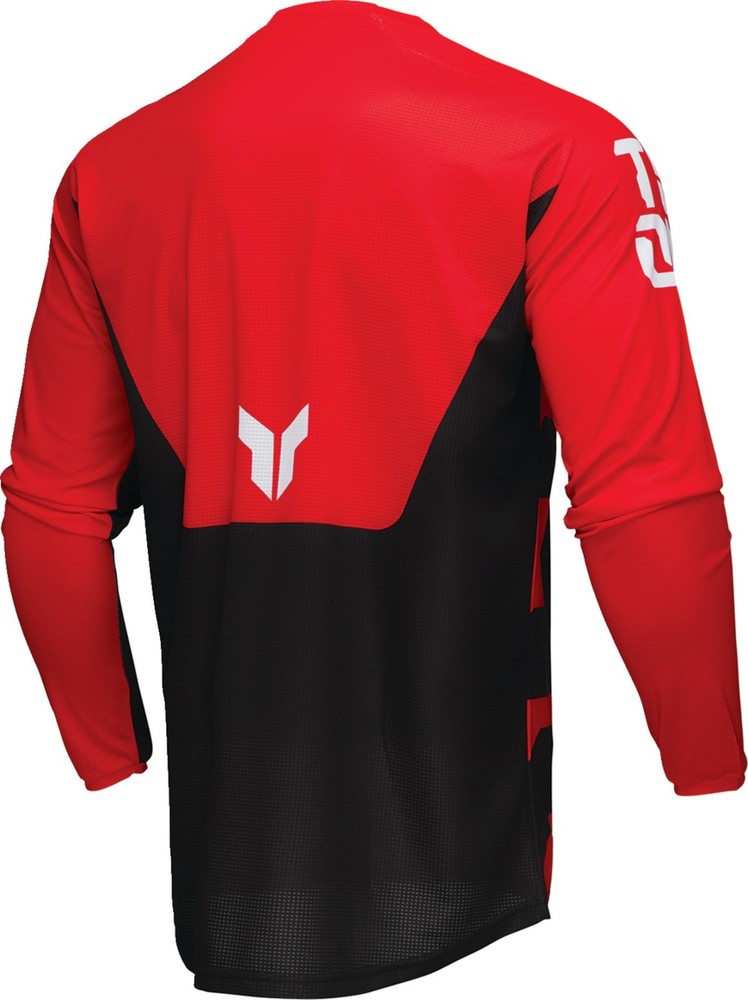 Thor Launchmode Forge Mens MX Offroad Jersey Red