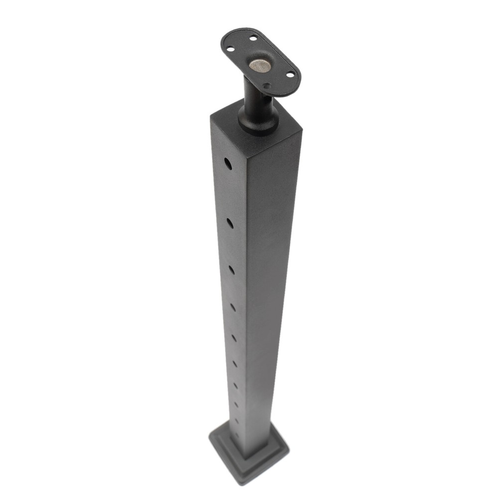 Cable Railing Post Railing Column 36"x2"x2" Level drilled Post Adjustable Top