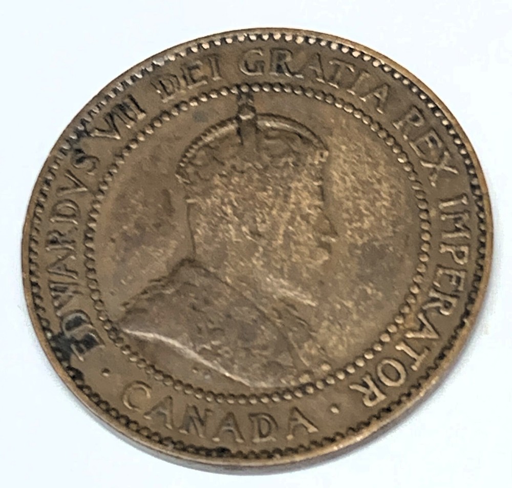 # C8673 CANADA COIN, LARGE CENT 1910