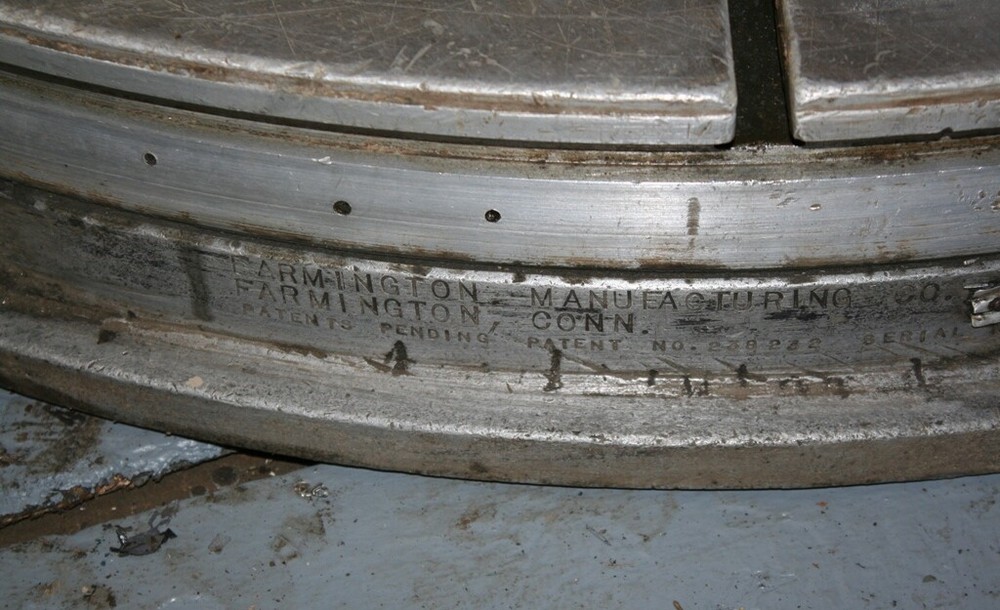 42" FARMINGTON AIR LIFT ROTARY TABLE: YODER #53251