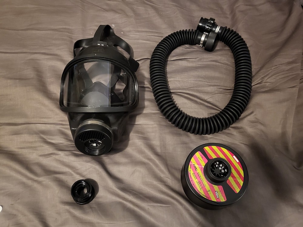 Msa Ultravue Gas Mask Medium