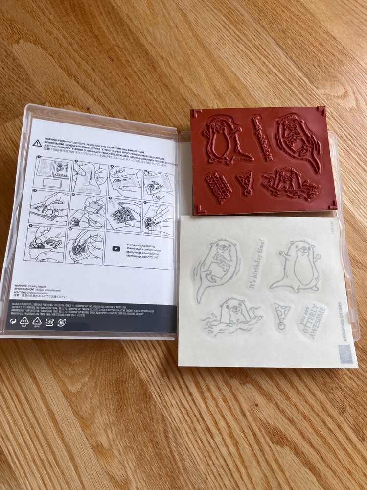 Stampin' Up Stamp Sets-Unmounted-EUC-Various Prices