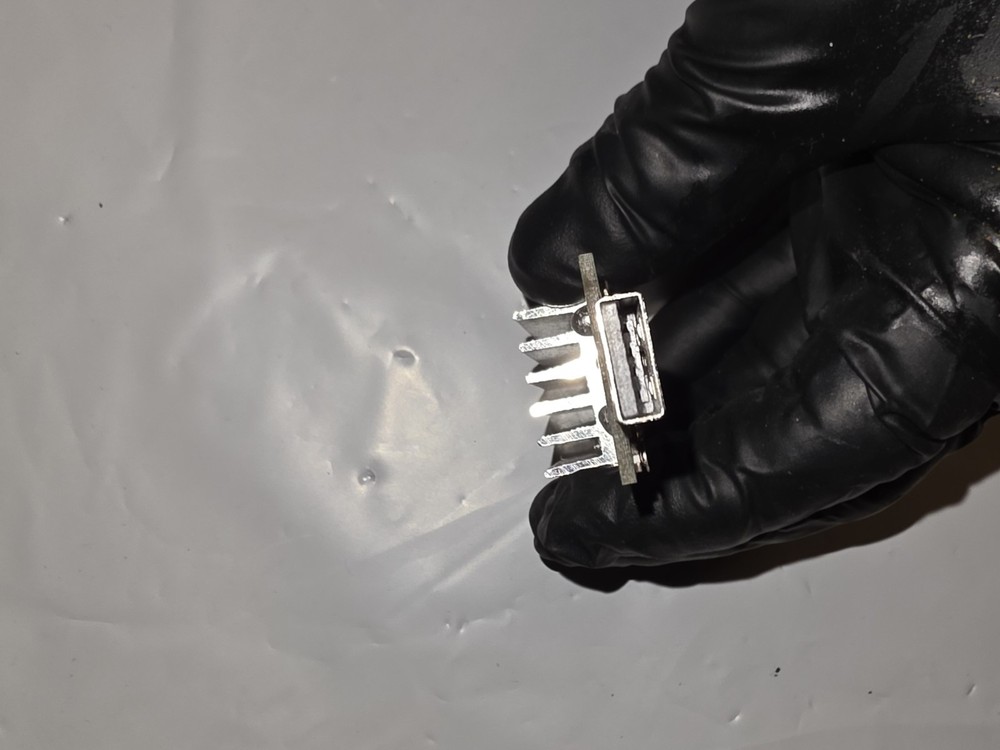 USB Miner Board w/ Heatsink – 2PAC Marked PCB – Untested