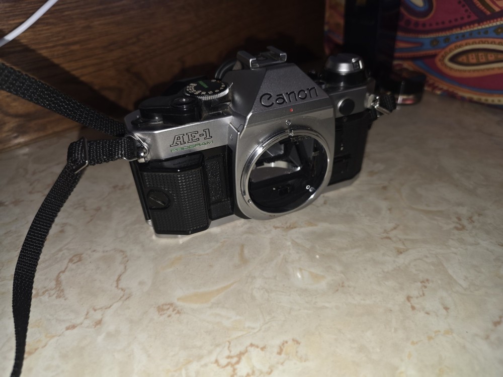 Canon AE-1 Program 35mm Manual SLR Camera